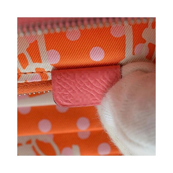 Pre Loved Hermes ZipAround Leather Wallet Women Pink - Picture 8 of 8